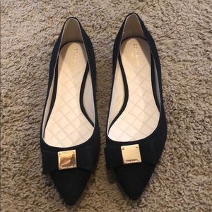 Cole Haan Tali Ballet Flat with Bow tie Sz 8